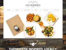 Tablet Screenshot of fatmaddiesgrille.com